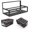 Mrisata Mining Rig Frame, Steel Open Air Miner Mining Frame Rig Case Up to 6 GPU for Crypto Currency Bitcoin Mining Accessories Tools, Frame Only, Fans and GPU is not Included view 2