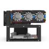 Mrisata Mining Rig Frame, Steel Open Air Miner Mining Frame Rig Case Up to 6 GPU for Crypto Currency Bitcoin Mining Accessories Tools, Frame Only, Fans and GPU is not Included view 4