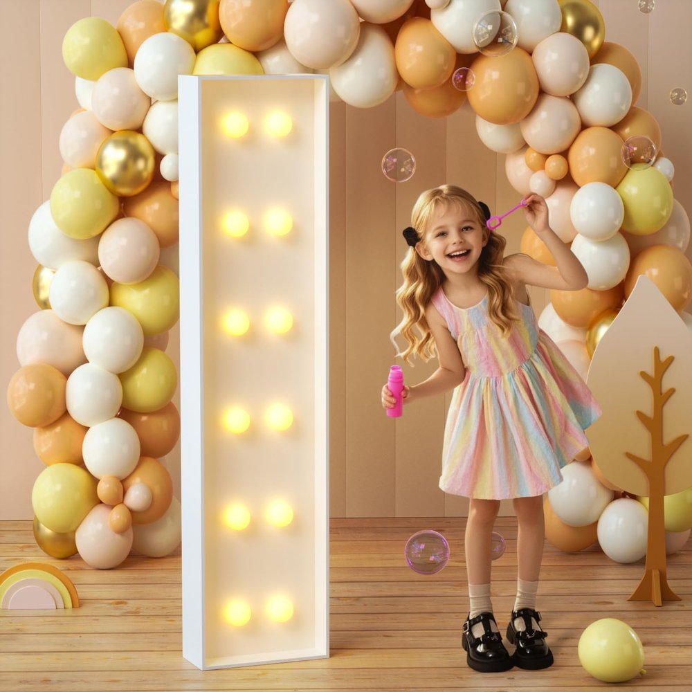 imprsv Marquee Letters, 4FT Light Up Letters I with Light for Party Decor
