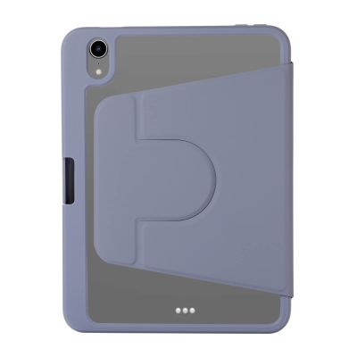 Case Cover Case Compatible with iPad Mini 6 Generation 2021 8.3 inch Slim Multi- Viewing Angles Stand Case,TPU Cover with Pencil Holder, Auto Wake/Sleep Smart Case with Clear Transparent Back Shell Ba