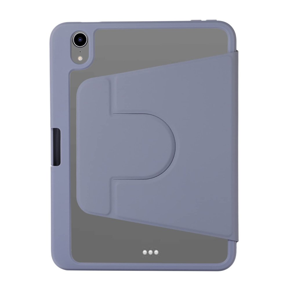 Case Cover Case Compatible with iPad Mini 6 Generation 2021 8.3 inch Slim Multi- Viewing Angles Stand Case,TPU Cover with Pencil Holder, Auto Wake/Sleep Smart Case with Clear Transparent Back Shell Ba