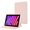 Case Cover Case Compatible with iPad Mini 6 Generation 2021 8.3 inch Slim Multi- Viewing Angles Stand Case,TPU Cover with Pencil Holder, Auto Wake/Sleep Smart Case with Clear Transparent Back Shell Ba view 3