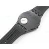 Hijiawee Silicone Band for Swatch 17mm 19mm 20mm, Replacement Waterproof Wristband Watch Strap for Swatch 20mm/19mm/17mm for Women Men (19mm, Black) view 4