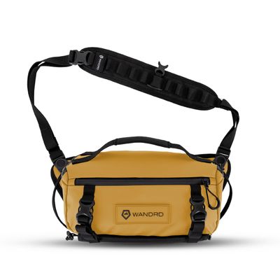 WANDRD ROGUE V1 6L Sling: Compact Camera Sling and Crossbody Bag with Fast Access, 3-Way Carry Lightweight Everyday Bag Great for Travel, Photography, and Daily Use (Dallol Yellow)
