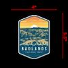 Badlands National Park Sticker Decal Notebook Car Laptop 4"x5.5" (Color) view 4