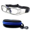 BLUE CUT Safety Basketball Goggles For Kids for Outdoor Sports Activities Soccer Football Anti Fog Lenses (Gray) view 1