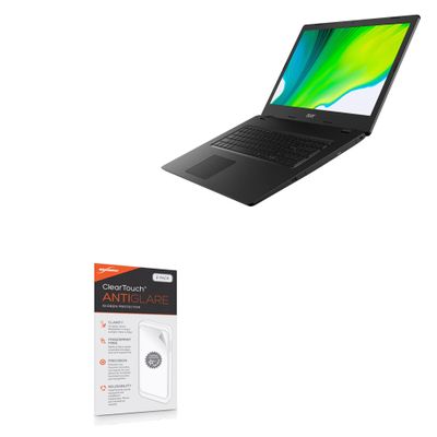 BoxWave Screen Protector Compatible with Acer Aspire 3 (A317-52) - ClearTouch Anti-Glare (2-Pack), Anti-Fingerprint Matte Film Skin
