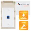 Newhouse Hardware Ethernet Wall Plate, White, 1-Pack view 3
