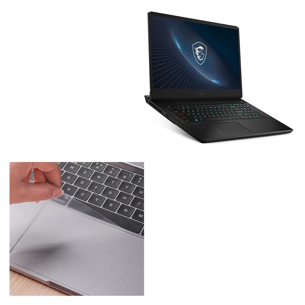 BoxWave Touchpad Protector Compatible with MSI Vector GP76 (17.3 in) - ClearTouch for Touchpad (2-Pack), Pad Protector Shield Cover Film Skin