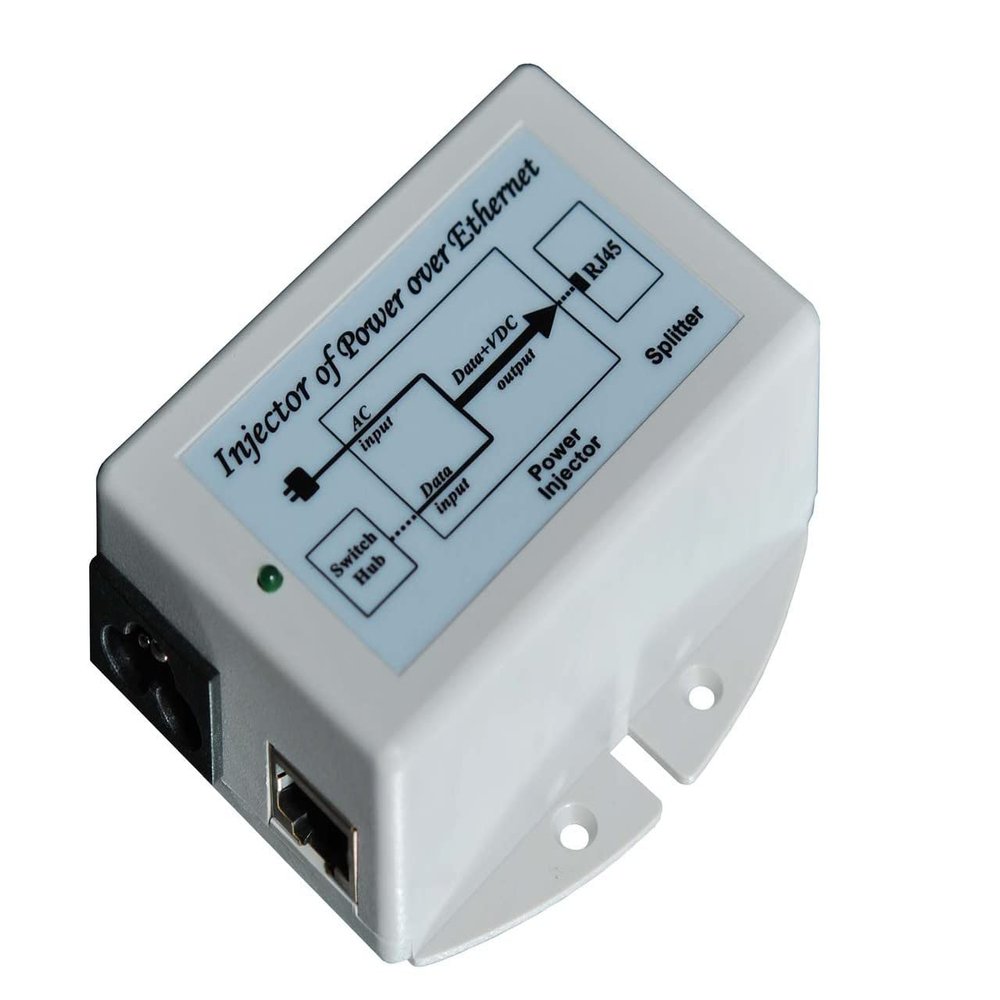 TP-POE-48GD - 100-240VAC Input, 48V 802.3af Gigabit PoE Injector, 17W, with US Power Cord