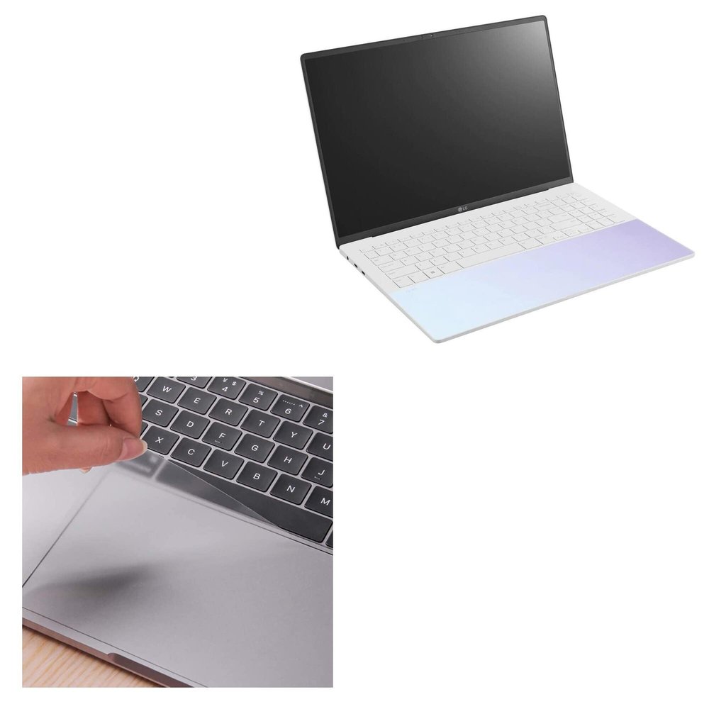 BoxWave Touchpad Protector Compatible with LG Gram Style 16 (16Z90RS) - ClearTouch for Touchpad (2-Pack), Pad Protector Shield Cover Film Skin