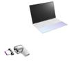 BoxWave Adapter Compatible with LG Gram Style 16 (16Z90RS) - MagnetoSnap PD Angle Adapter, Magnetic Charging Connector Device Saver - Metallic Silver view 1