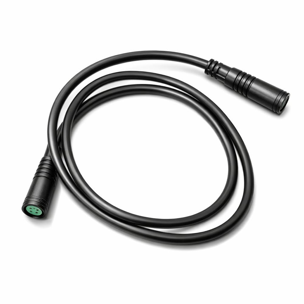 RiToEasysports Electric Display Extension Cable, 5 Pin Display Connector Electric Computer Extension Cable for (Female on Both Sides)