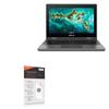 BoxWave Screen Protector Compatible with ASUS Chromebook CR1 (CR1100) - ClearTouch Anti-Glare (2-Pack), Anti-Fingerprint Matte Film Skin view 1