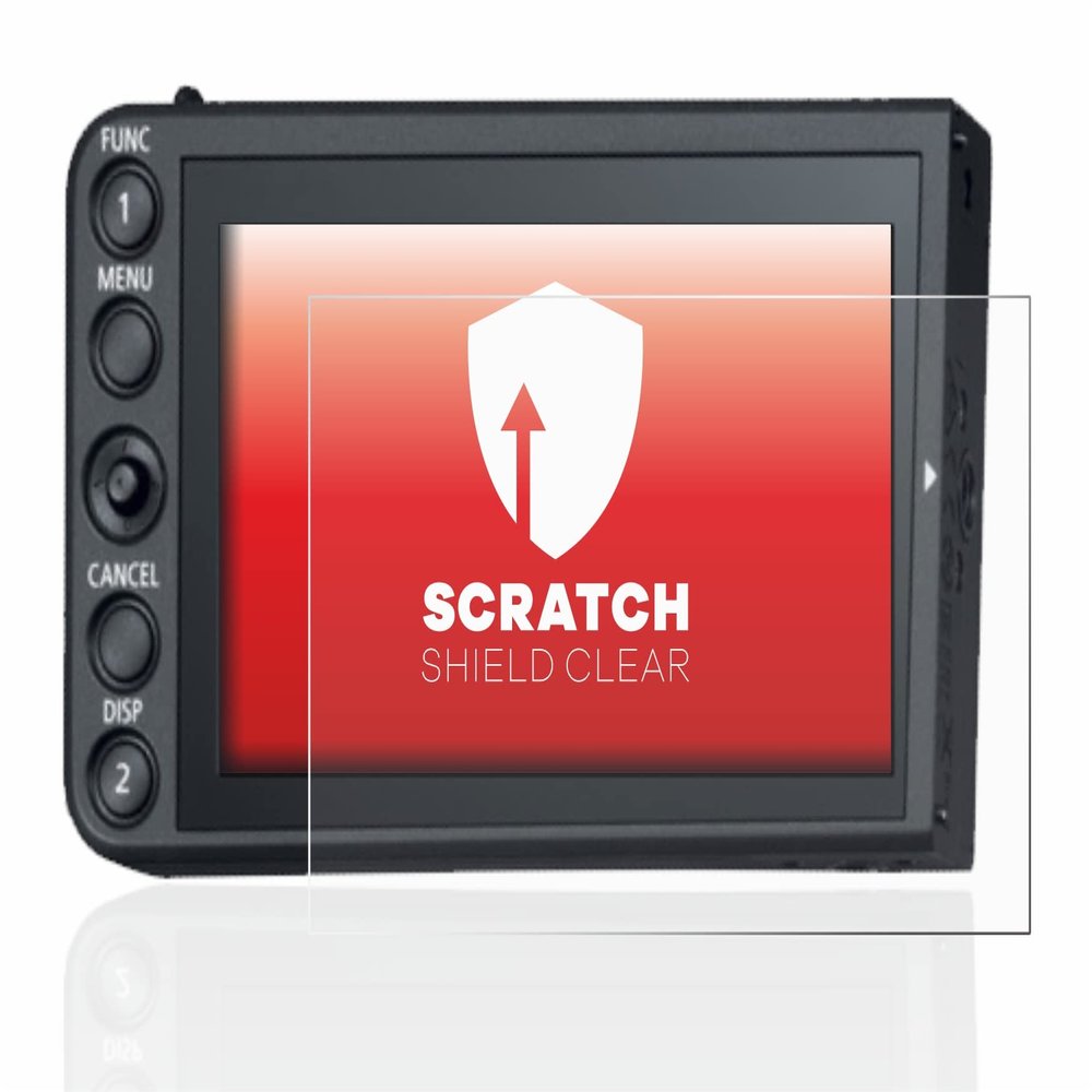 upscreen Scratch Shield Screen Protector compatible with Canon LCD Monitor LM-V1 - HD-Clear, Anti-Fingerprint