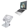 BoxWave Stand and Mount Compatible with ASUS Chromebook CX1 (CX1101) - Executive VersaView Laptop Stand, Ergonomic Adjustable Viewing Angle Metallic Riser - Metallic Silver view 1