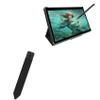 BoxWave Stylus Pouch Compatible with Simbans PicassoTab XL (11.6 in) - Stylus PortaPouch, Pen Stylii Holder Carrier Portable Self-Adhesive - Jet Black view 1