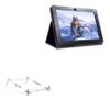 BoxWave Stand and Mount Compatible with Simbans PicassoTab (10 in) - Pocket Aluminum Stand 3-in-1, Portable Multi Angle Viewing Riser - Metallic Silver view 1