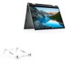 BoxWave Stand and Mount Compatible with Dell Inspiron 14 2-in-1 (7415) - Pocket Aluminum Stand 3-in-1, Portable Multi Angle Viewing Riser - Metallic Silver view 1