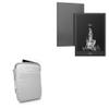 BoxWave Case Compatible with Onyx Boox Note 4 - Quilted Carrying Bag, Soft Synthetic Leather Cover w/Diamond Design - Cool Grey view 1