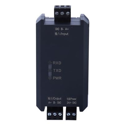 485-485+ Industrial Grade RS485 Photoelectric Isolation Repeater Signal Amplification Extender Lightning Protection Anti-Interference Module
