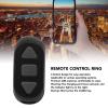 Bluetooth Remote Control Page Turner, Phone Remote Control Ring, Click Like Selfie Device for Phone Novel Watch TV Turn Page Remote Controller for iOS, for Android (Black) view 2