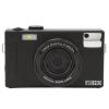 4K Digital Camera for Photography, 4X Digital Zoom Travel Camera with Dual Screen, Portable 56MP Vlogging Camera Anti Shake with Fill Light for Kids Adults Beginners (Black) view 1