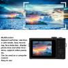 4K Digital Camera for Photography, 4X Digital Zoom Travel Camera with Dual Screen, Portable 56MP Vlogging Camera Anti Shake with Fill Light for Kids Adults Beginners (Black) view 2