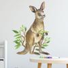 Beavorty 2 Sheets Kangaroo Green Sticker Baby Nursery Decor Jungle Nursery Kids Wall Decals Indoor Wall Decal Kindergarten Wall Decals Nursery Wall Decal Wall Adornment Room Wall Decor Fine view 4