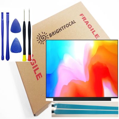 BRIGHTFOCAL New Screen Replacement for Lenovo Ideapad S145-15IWL S145-151WL 15.6 WXGA HD 1366 x 768 Slim Matte LCD LED Display with Tape and Tool