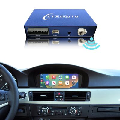 Car Play Wireless Adapter for Bimmer CIC System, Carplay Auto Retrofit Kit for BMW 1 3 5 6 7 Series X1 X3 X5 X6, Support Mirrorlink, Reverse Camera, Android Auto System