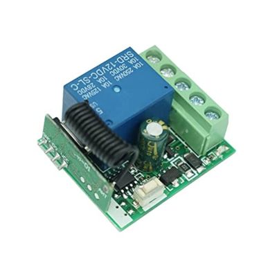 1pcs DC 12V 220V 10A 1CH 1 Way Ch Channel Remote Control Board Transmitter Receiver Relay Switch Module
