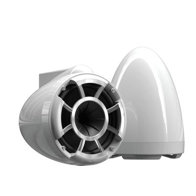 Wet Sounds Rev 8 White V2 Revolution Series 8" White Tower Speakers w/X-Mount