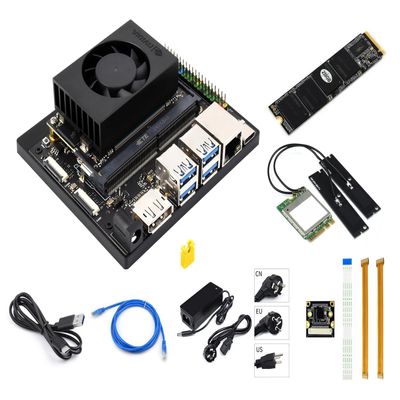 Waveshare Jetson Orin Nano AI Development Kit for Embedded and Edge Systems 8GB Memory Jetson Orin Nano Module Package A (6 Items)