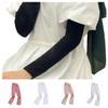 Cntqiang 4 Pairs Muslim Elastic Arm Sleeves for Women Modal Cotton Sunscreen UV Protection lslamic Arab Ramadan Sleeve Cover view 1