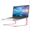 SOUNDANCE Laptop Stand for Desk, Metal Computer Riser, Heavy Stable PC Holder, Ergonomic Laptops Elevator for 12 to 17.3 Inches Notebook Computer, Pink view 1