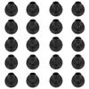 10 Pairs Earbud Covers Silicone Tips Replacement Earbud Tips Compatible with Samsung Galaxy Note 5/Note 7/s7/s6/s6 Edge/Level U Bluetooth Wireless Earbuds,Earbud Cap(Black) view 1