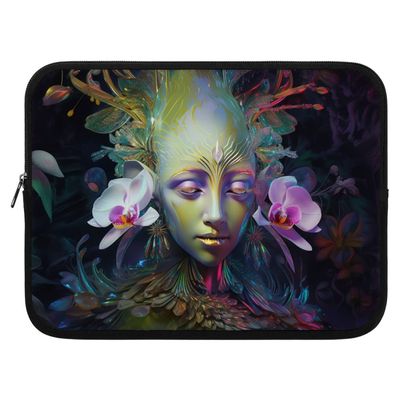 Beautiful Face 10-13 Inch Tablet Sleeve - Fantastic Woman Tablet Sleeve - Art Carrying Case - 10 inches