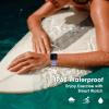 Smart Watch, Fitness Tracker with Heart Rate Monitor, Blood Oxygen, Sleep Tracking, 1.5 Inch Touchscreen Smartwatch for Android iOS Swimming Waterproof Pedometer Step Calories Tracker for Women Men view 3