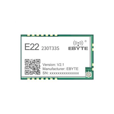230MHz Lora RF SMD Wireless Module E22-230T33S 33dbm Long Distance 12km LBT RSSI PA+ LNA Air Wake Up Automatic Relay Networking
