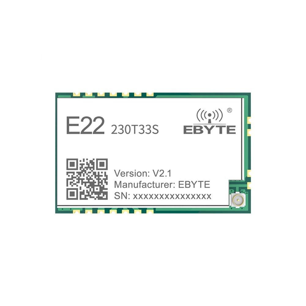 230MHz Lora RF SMD Wireless Module E22-230T33S 33dbm Long Distance 12km LBT RSSI PA+ LNA Air Wake Up Automatic Relay Networking