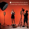 360 Degree Large Photography Turntable,440LB Load Camera Spinning Rig for Filmmaker/Videographer 360 Women Dress Video Shoot Epic Commercial Video Advertising/Music MV-Slow Motion and Bullet-time view 2