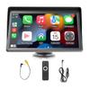 Wireless Carplay & Android Auto Portable Carplay Screen 7Inch Touch Screen Car Stereo Receiver Bluetooth Mirror Link FM/TF/USB Built-in Speaker Adjustable Stereo Audio view 1