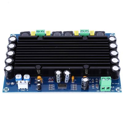 Audio Amplifier Board, TPA3116D2 Amplifier Module 2 Channel DC12-24V Digital High Power Potentiometer Board XH M546 for Car Vehicle Computer Speaker DIY Home Theater Audio System