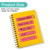 NineLeaf 20 Pack Compatible for XR-12RD XR12RD XR-12RD2S XR12RD2S 12mm 1/2'' Black on Red Label Tape LT for EZ Label Printer KL-7000 KL-7200 KL-7400 KL-8100 view 2