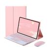 QYiiD Keyboard Case with Mouse for Xiaomi Pad 5 / Pad 5 Pro 11.0 inch 2021, Folio Keyboard Case Cover with Detachable Wireless Keyboard for Xiaomi Mi Pad 5 /Pad 5 Pro 11" 2021 Release, Pink view 1