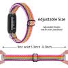 Elastic Nylon Watch Bands Compatible with Fitbit Inspire 3 Smartwatch, Stretchy Fabric Sport Wriststrap for Fitbit Inspire 3 Watchband WristStrap for Men Women (5 Pack) view 2
