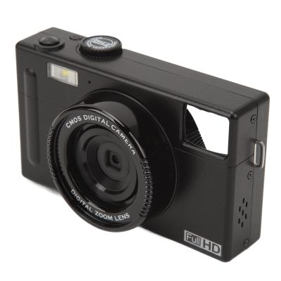 Digital Video Camera, 3.0Inch IPS Rear Screen 4K Video 56MP Image Electronic Anti Shake, Camera Camcorder for Photography (Black)