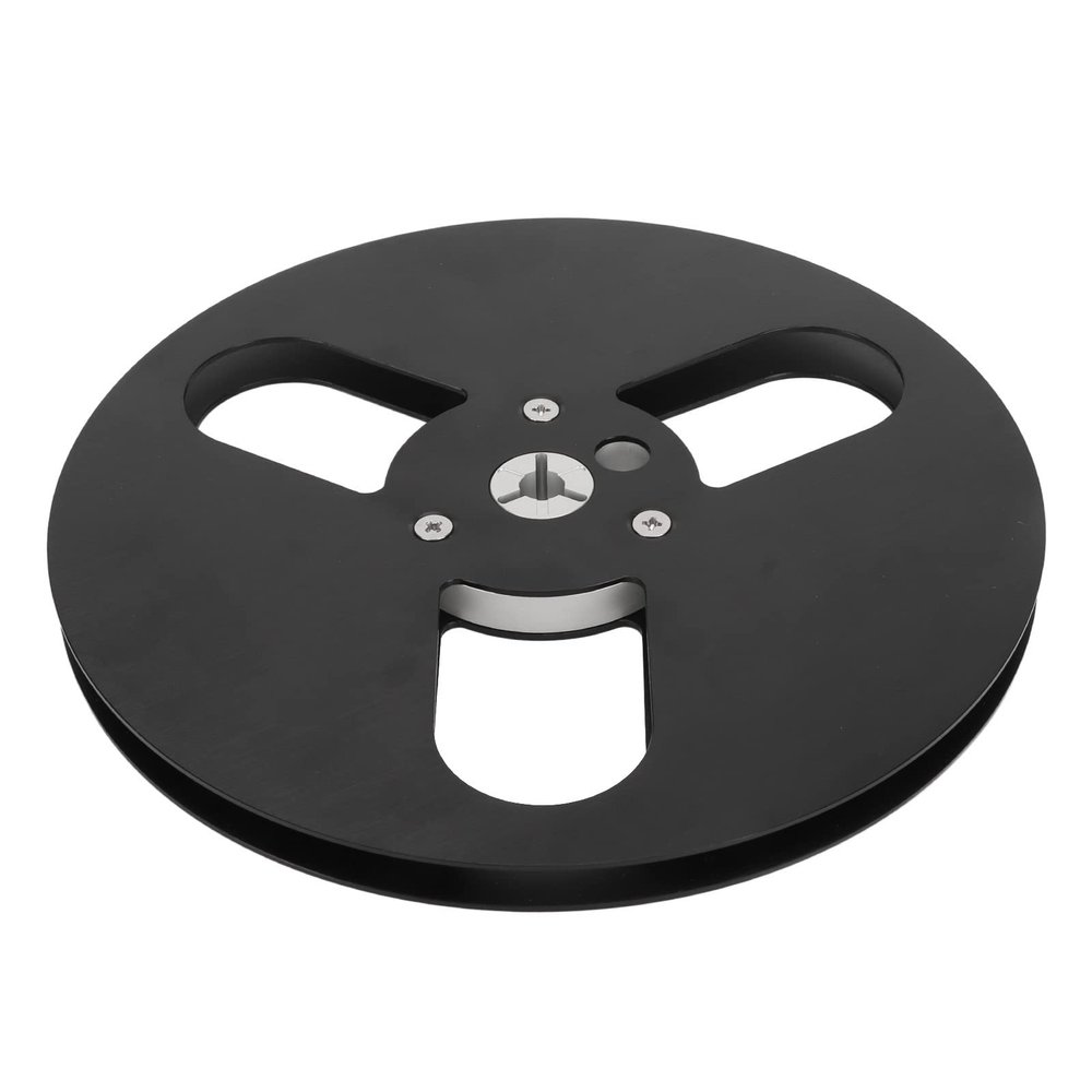 7 1/4 Empty Take Up Reel to Reel Small Hub, Universal Extended Reel to Reel on 1/4 In Metal Reel, Recording Tape Reel