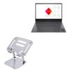 BoxWave Stand and Mount Compatible with HP Omen 16 (16-n0797) - Executive VersaView Laptop Stand, Ergonomic Adjustable Viewing Angle Metallic Riser - Metallic Silver view 1